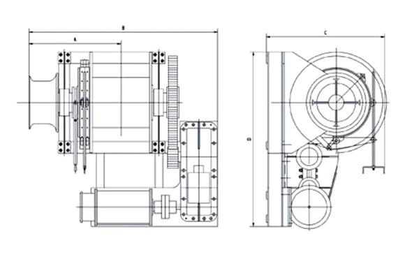 General Cargo Ship Winch